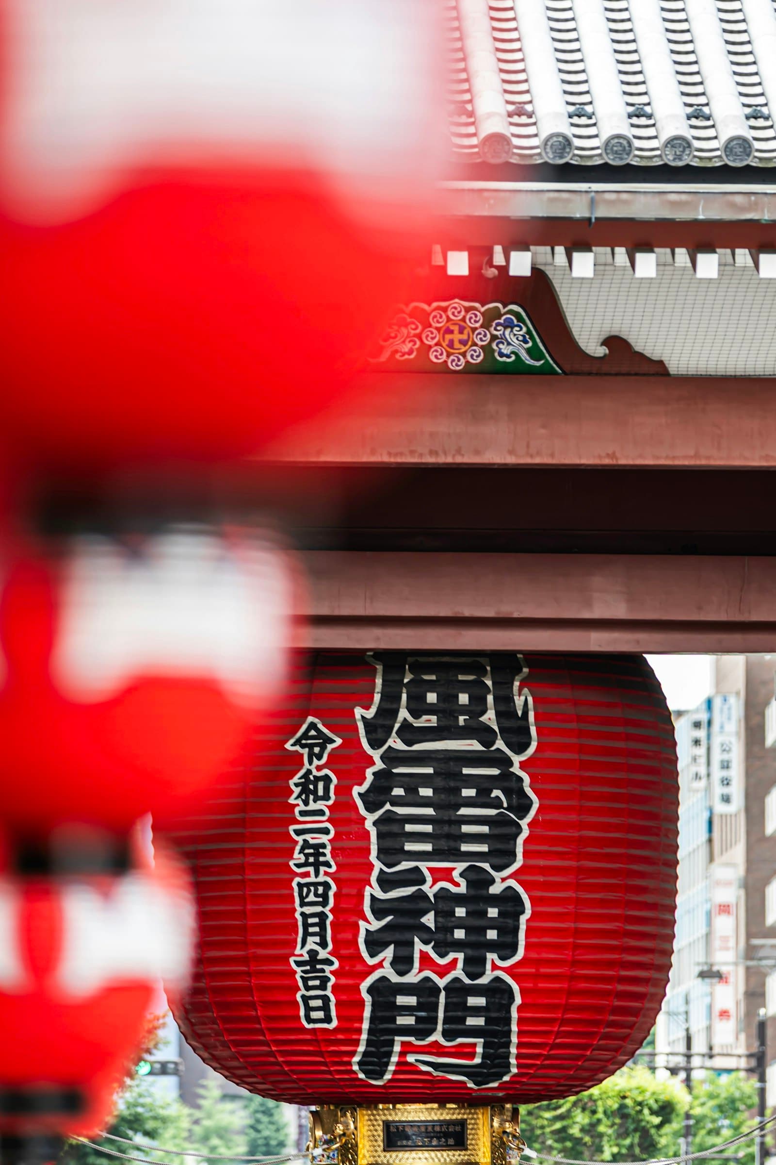 浅草雷門大燈籠（風雷神門）
